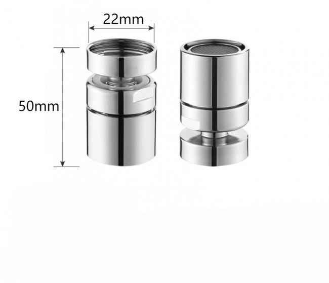 Aeratore Per Rubinetto GUOYOU - 2 Modalità Flusso, Girevole 360° - Risparmio Idrico Per Cucina E Bagno - Foto 14