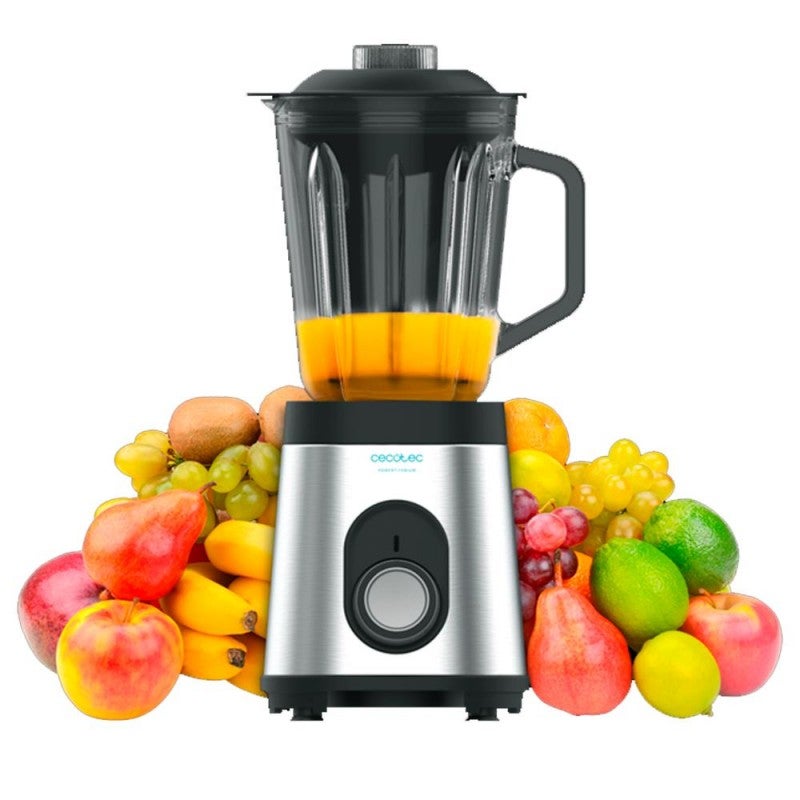 Cecotec Mixeur Plongeant Powerfull Titanium 1000 Pro - 1000W - 21 Vitesses + Turbo - 7 Accessoires - Pied XL