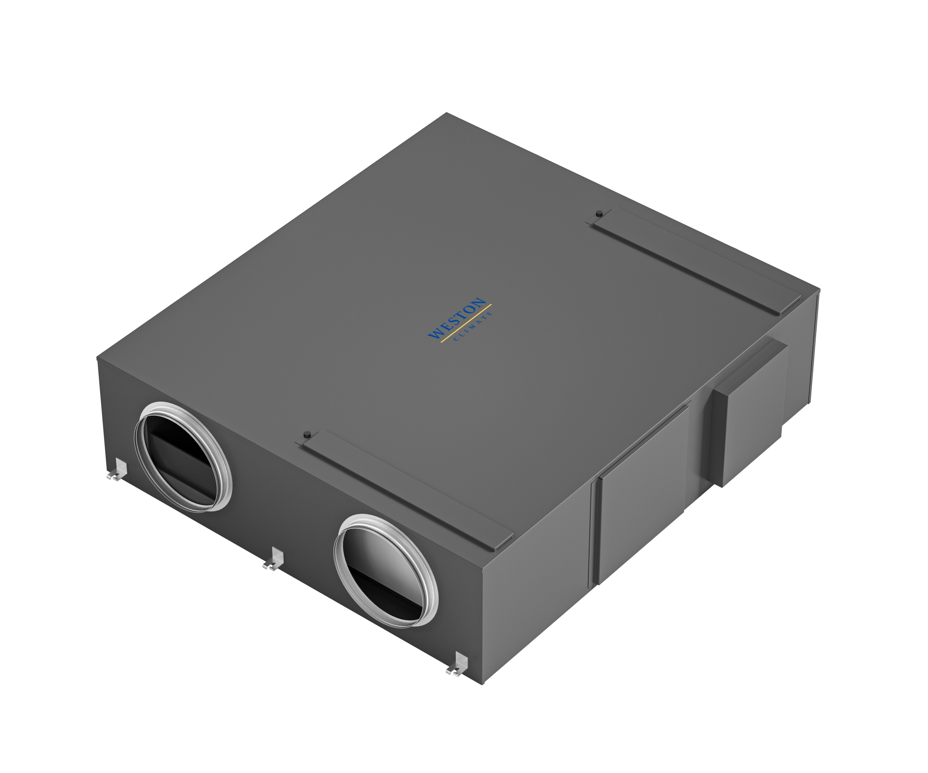 Unidad de ventilación con recuperación de calor Weston Climate Pro serie 600 m³/h con panel de control VK8 - 2