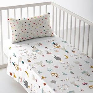 JOGO DE LENÇÓIS PARA BERÇO/MAXICOTINA PLAY REV 100% ALGODÃO