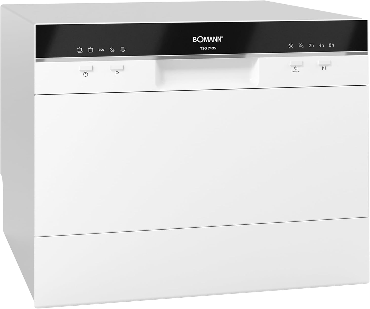 LaveVaisselle Compact Blanc, 6 Niveaux de Réglage, 5 Programmes de — free download