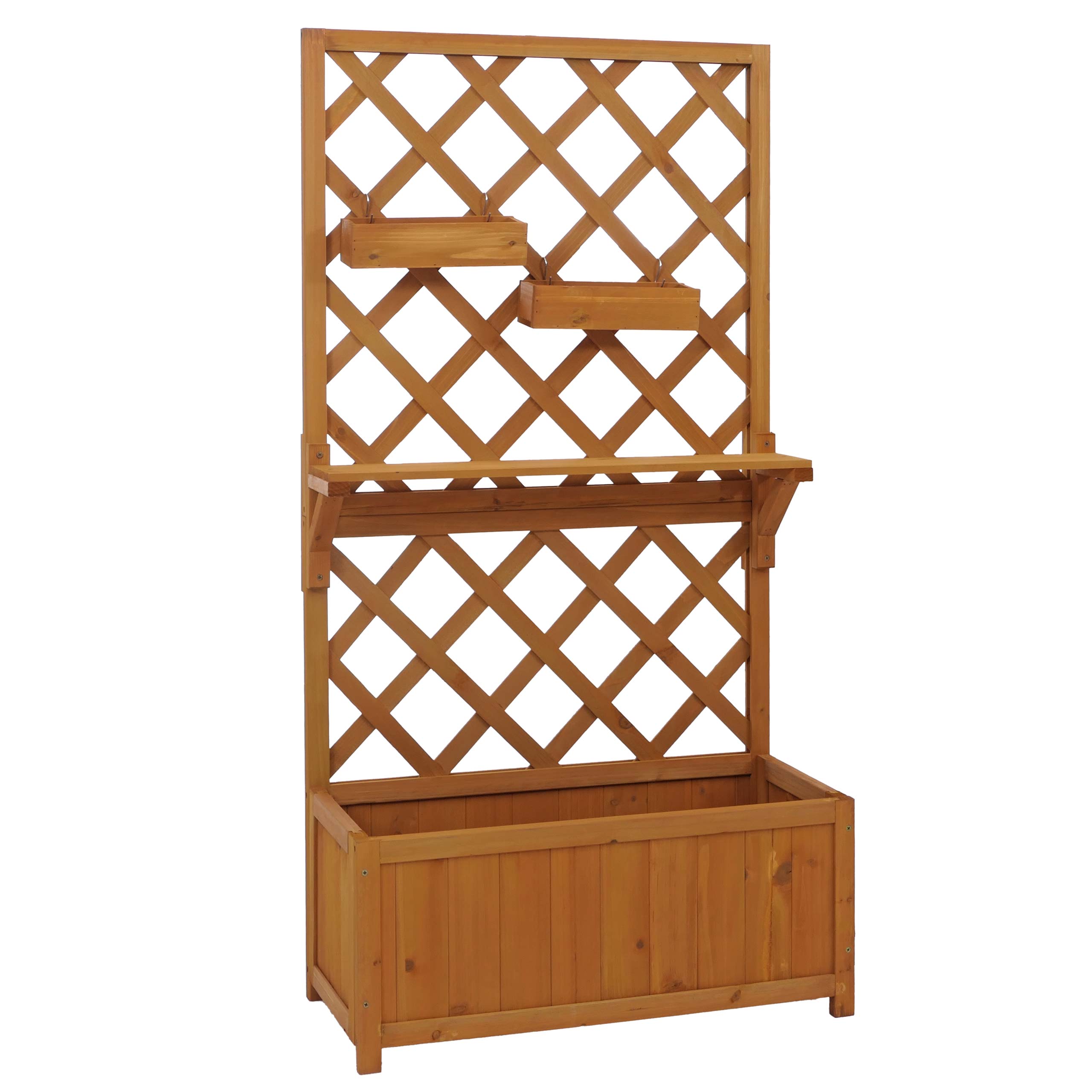 Podwyższona grządka HWC-P68, naturalne