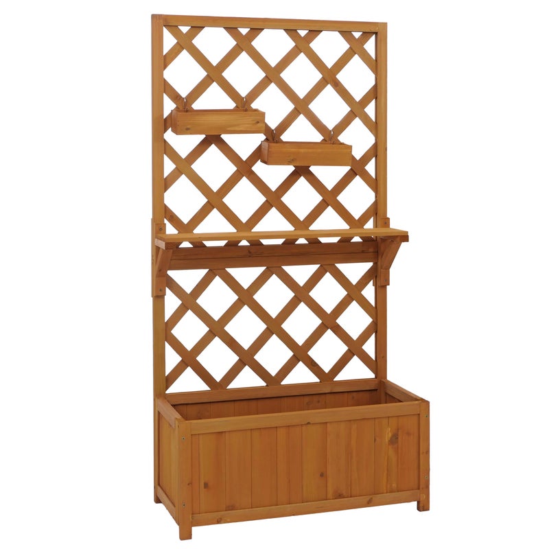 Podwyższona grządka HWC-P68, naturalne