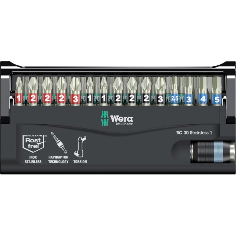 Wera BC Stainless/30 Bit-Check - 071109
