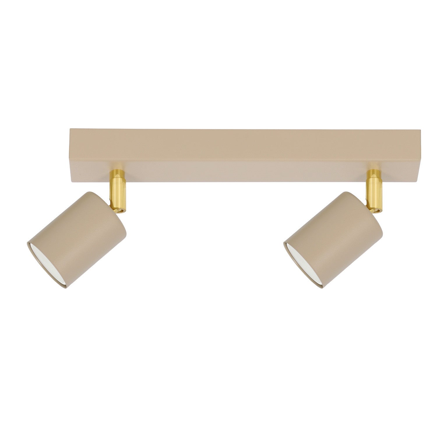 Lampa wisząca MATI beżowa 2xGU10x10W metal wym:18x30x5cm IP20 Kaja