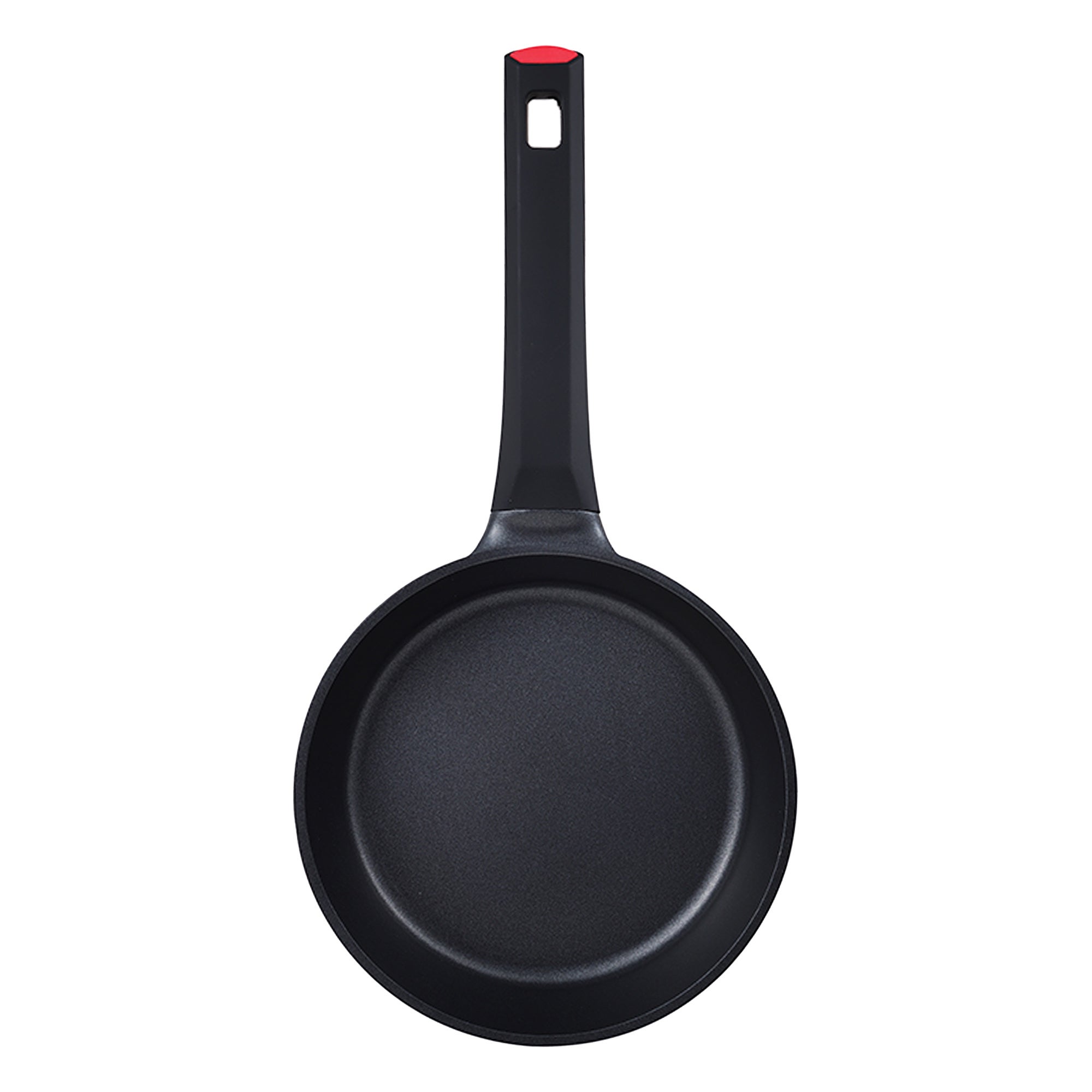 Casseruola Alta Basic in alluminio antiaderente per induzione con due maniglie in acciaio inox, spessore 3
