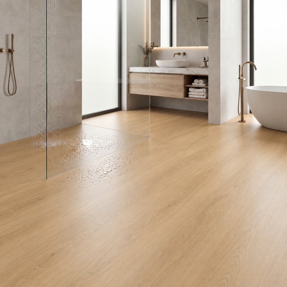 Arquiservi® - Piso Vinílico SPC XL Carvalho Imperial [2,23 m²] - 5,7 mm - Textura Premium | Quente e silencioso | Alta estabilidade - 5