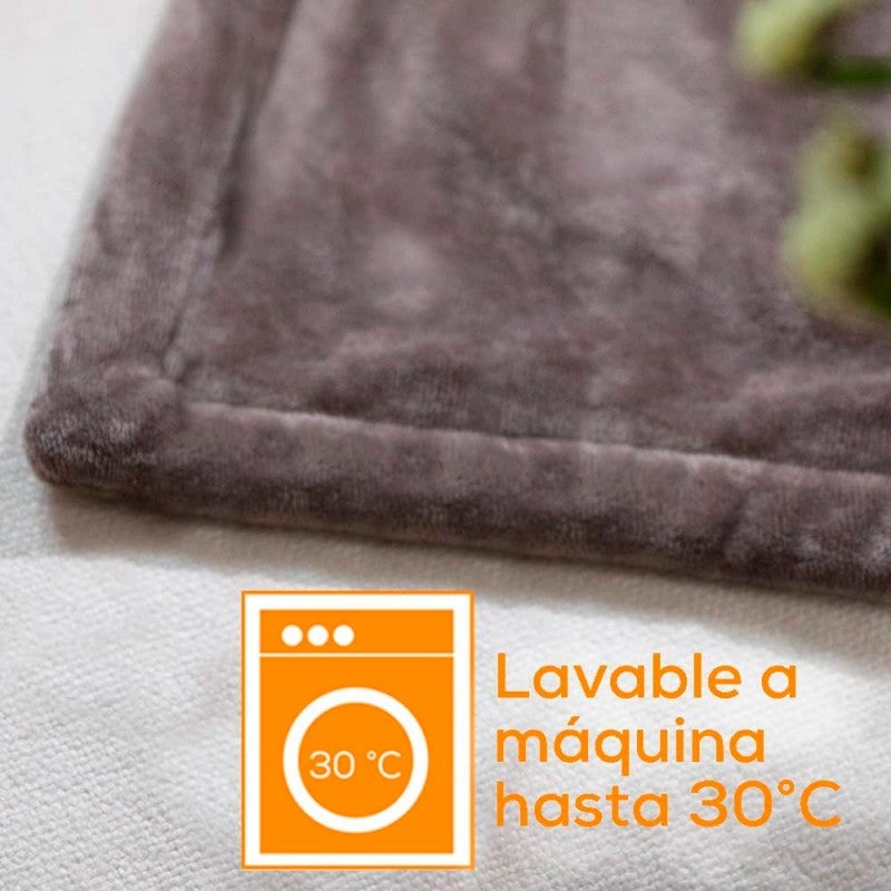 Koc elektryczny Beurer HD 150 XXL Cosy Taupe 6 poziomów temperatury 200x150 cm - 4