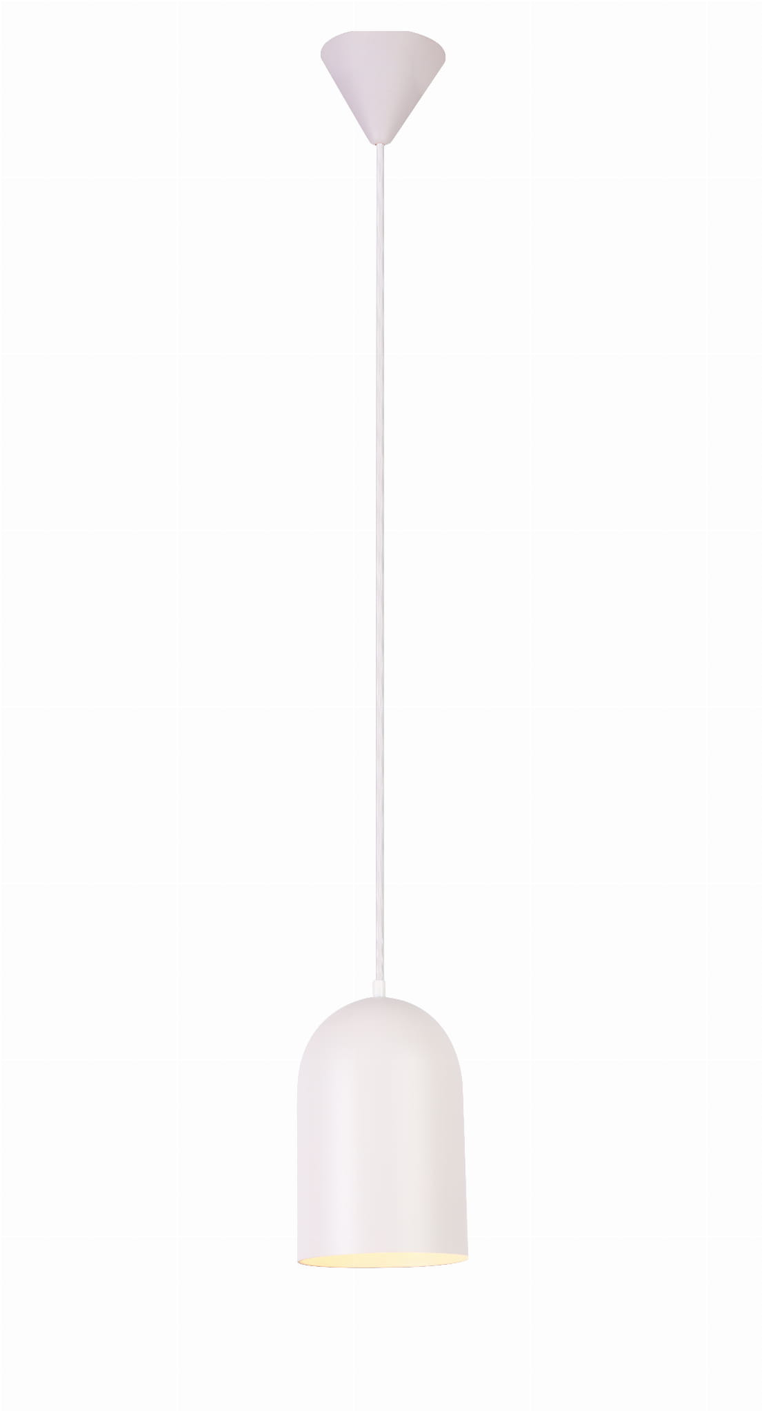 Lampa sufitowa wisząca Oss biała 1xE27x40W wym: 110 x 15 x 15 cm metal Candellux