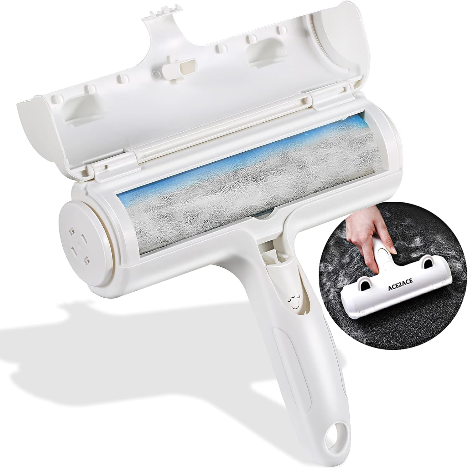 Brosse à Peluches Réutilisable Double Face - Pour Poils De Chien - Sans Marque