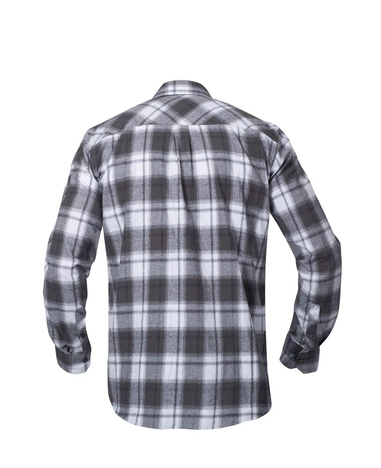 Chemise de travail OPTI FLANNELS 150gr/m²- Gris - S - 3