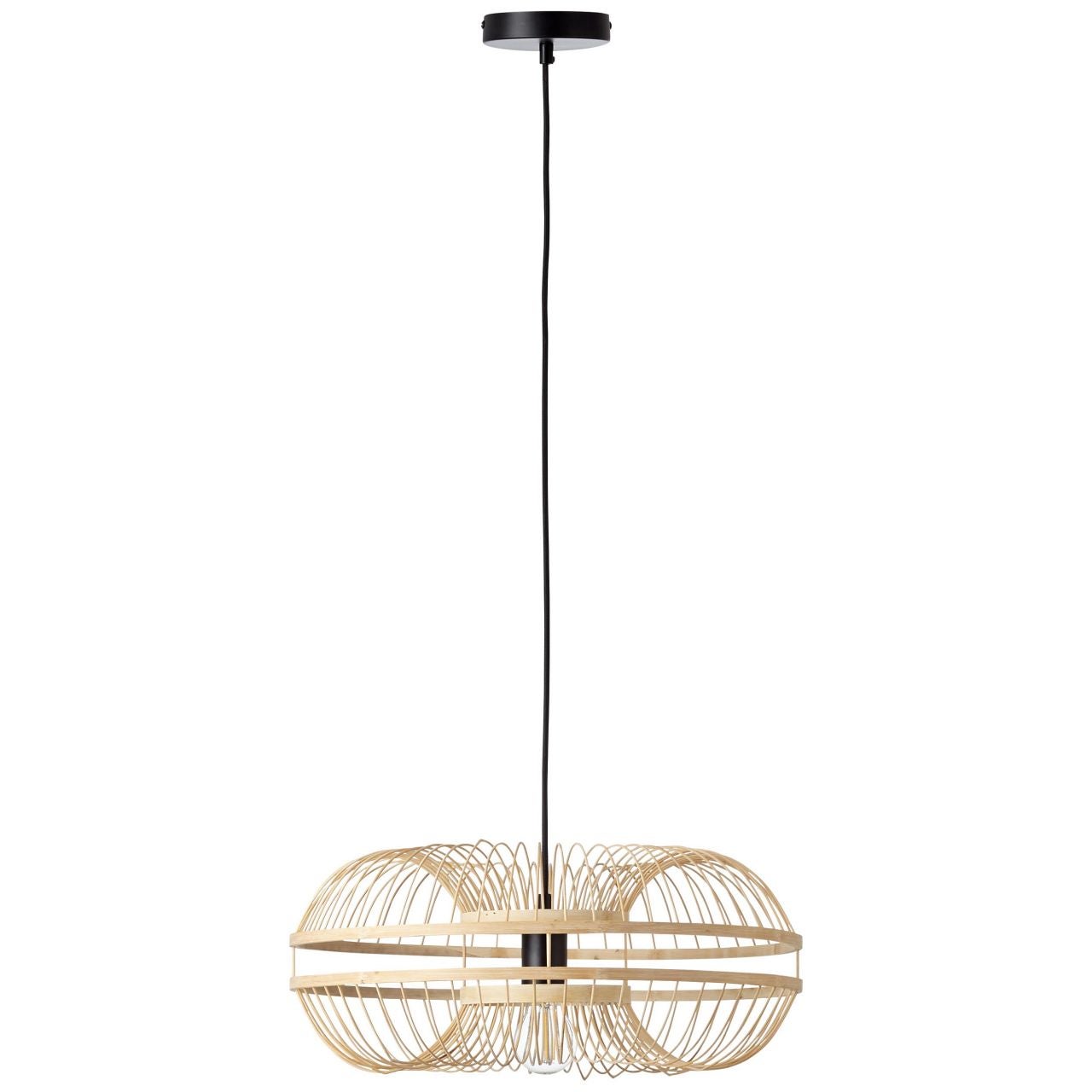 Brilliant Tiffany lampa wisząca bar 5 lamp czarny metal matowy czarny 5x A60, E27, 28 W - 2