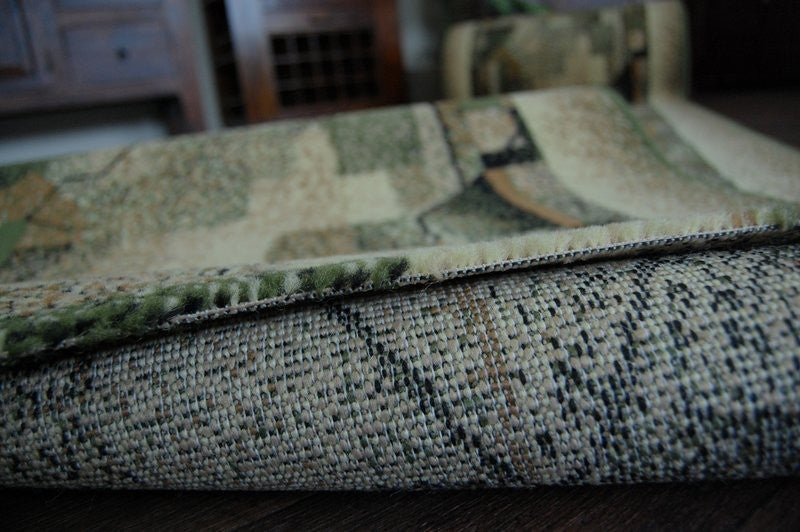 TAPIS DE COULOIR BCF IMPRESJA olive 70 cm 70x750 cm - 4