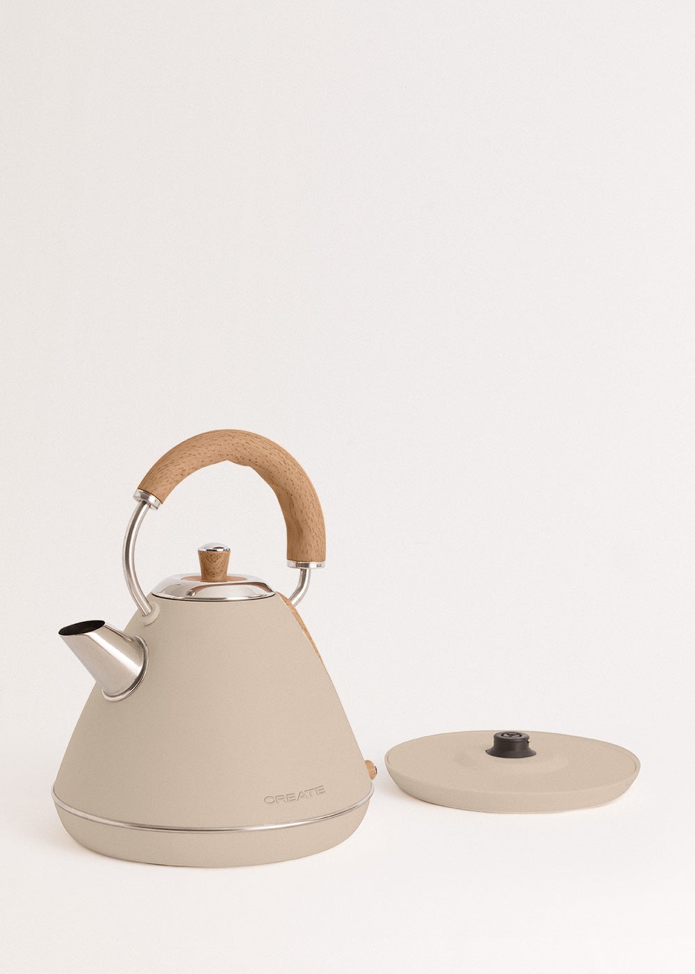 CREATE - KETTLE RETRO - Bouilloire électrique - Sable - 6