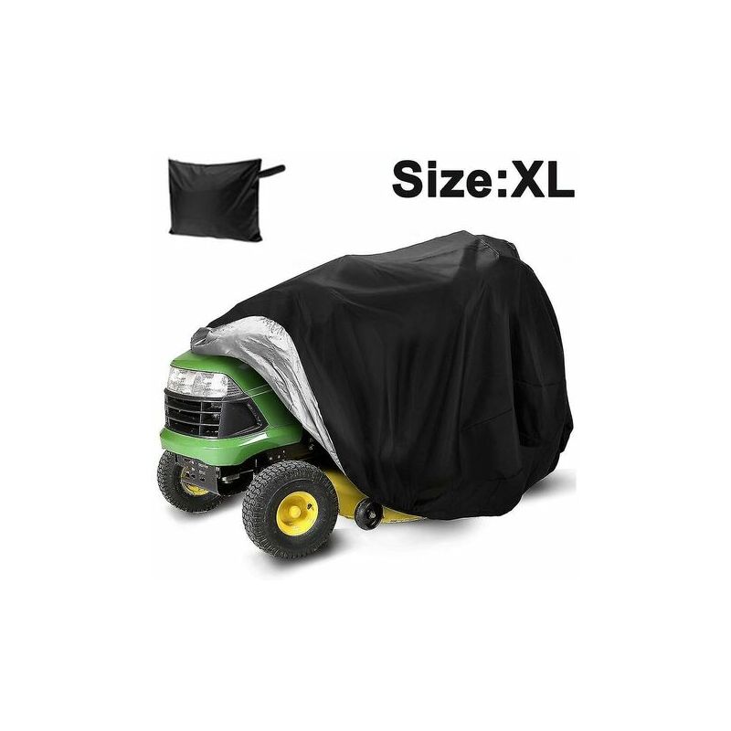 Housse De Protection Pour Tondeuse à Gazon - Imperméable, Anti-poussière, Avec Cordon De Serrage, Pour Intérieur Et Extérieur