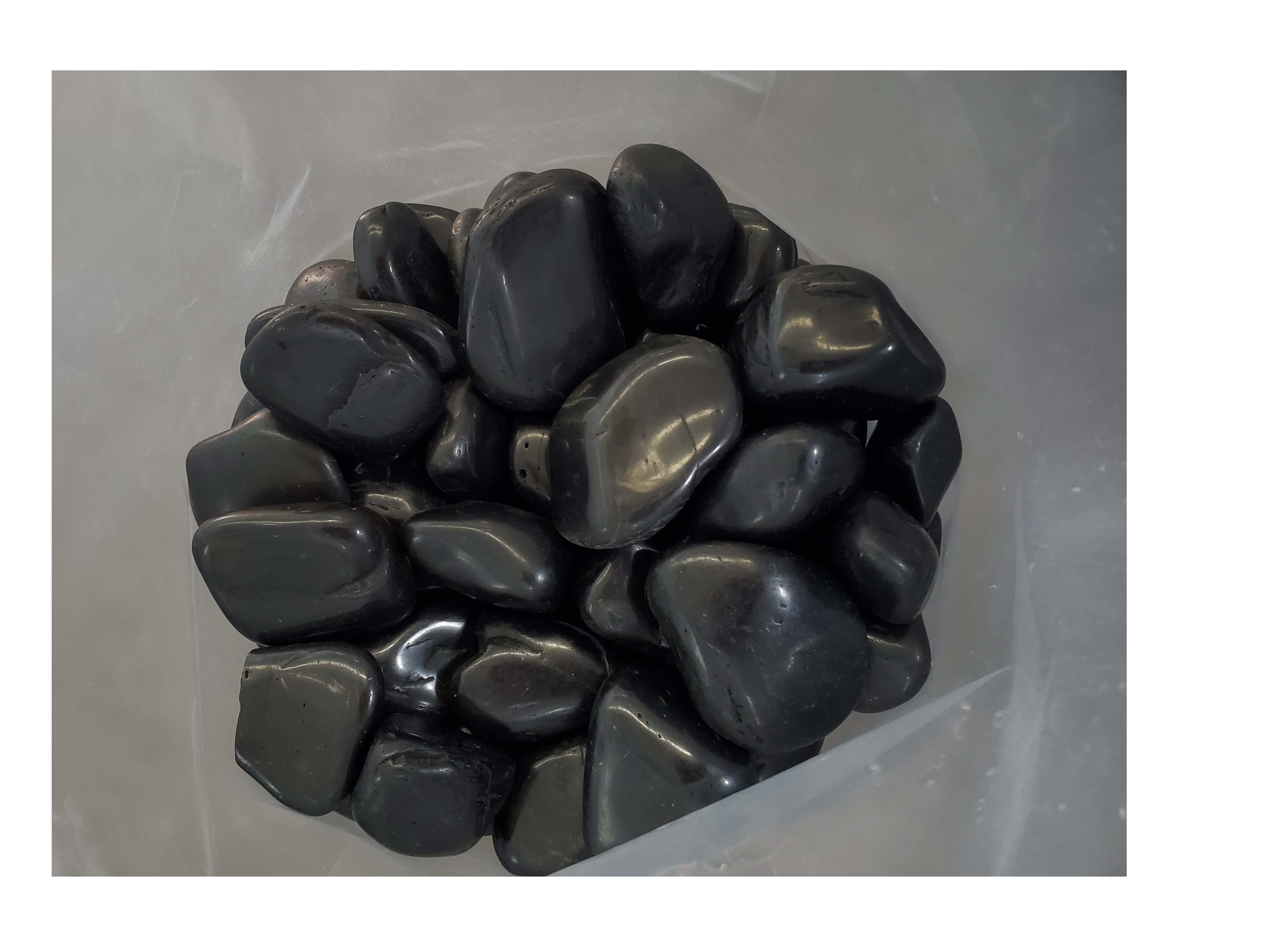 80kg Guijarro pulido Grava brillante Guijarros de río Guijarros Grava de jardín Grava decorativa * - 2