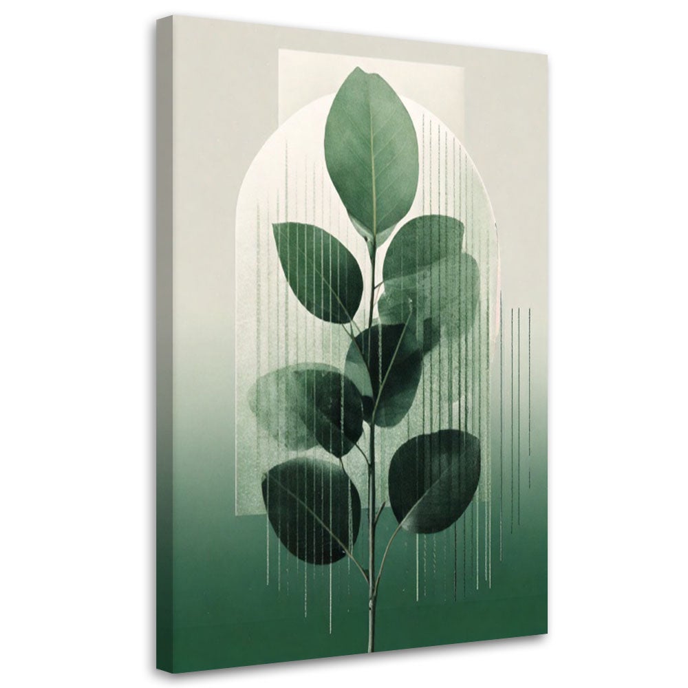Impression Sur Toile ARTTOR 100x40cm – Minimalisme Abstrait Formes Rectangulaires, Décoration Murale