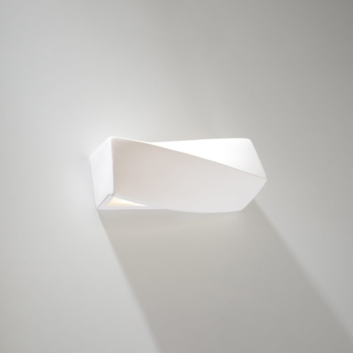 Kinkiet ceramiczny SIGMONIX MINI LED 4000K - 35x16x12cm Sollux