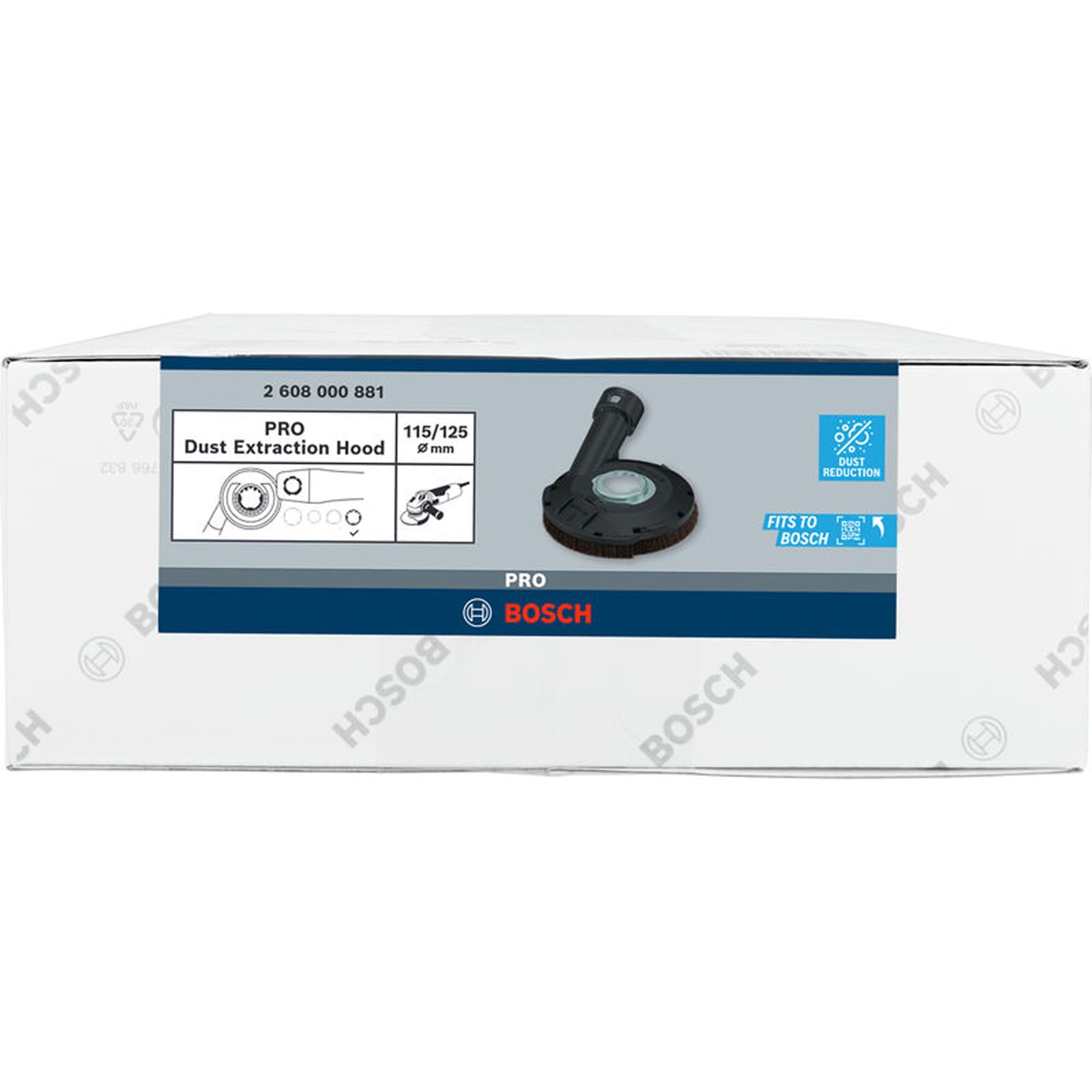 Bosch PRO Dust Extraction Hood pour meuleuse angulaire sans clé H... - 3