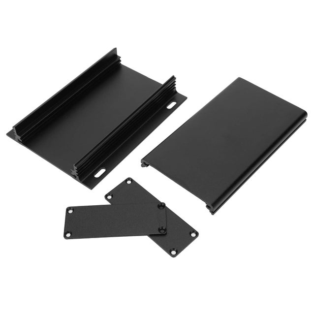 Contenitore per circuito stampato in lega di alluminio, alloggiamento per progetto, forniture industriali 25 X 84 X 110 mm