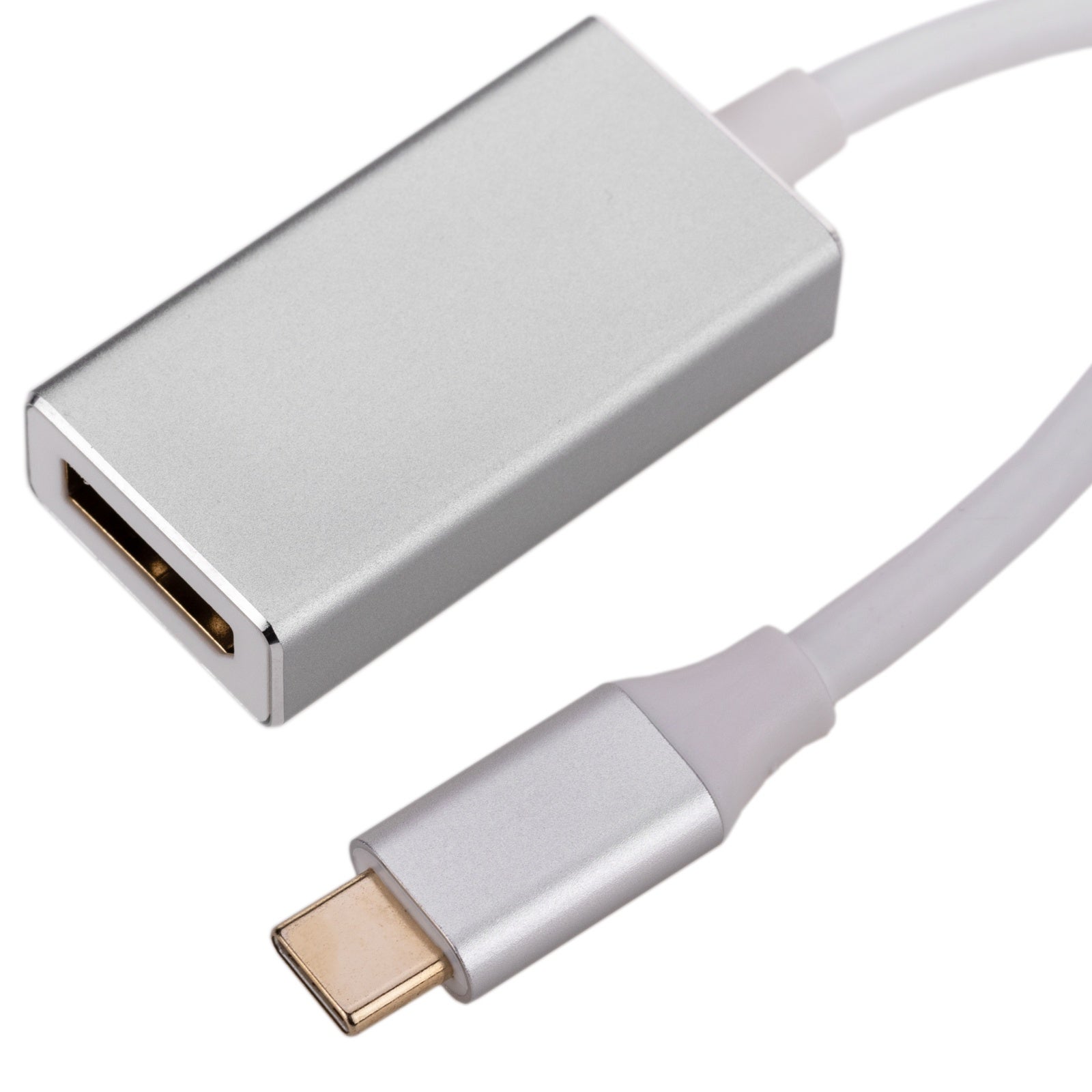 Cable Usb C Macho A Interfaz Displayport Hembra Para Reproductor De V Deo Ultra Hd K De