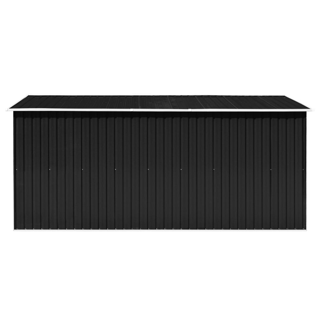 Maison Exclusive - Casetta da Giardino 257x392x181 cm in Metallo Antracite - 4