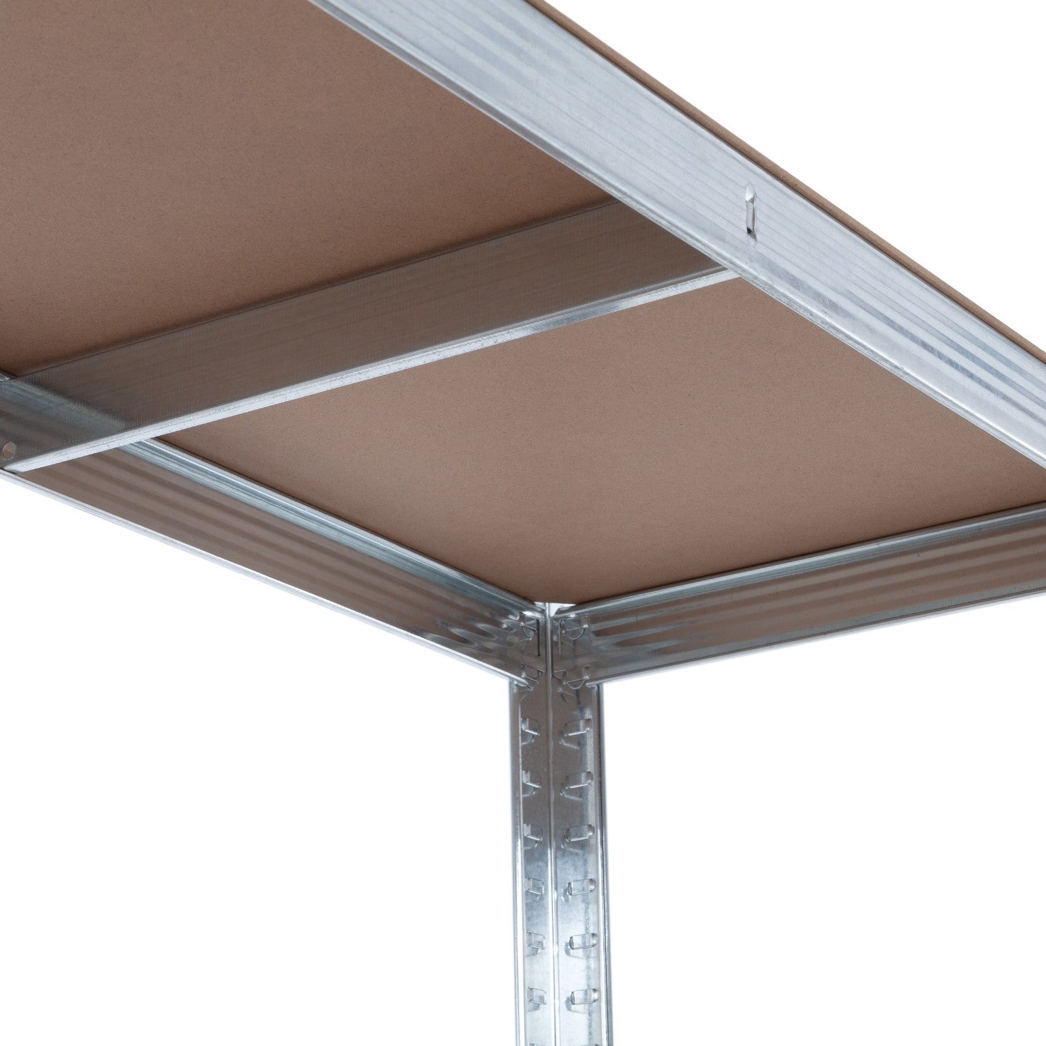 MegaPack 10 Prateleiras Modulares Metálicas com 5 Prateleiras 875kg Prata 90x40x180cm 7house - 3