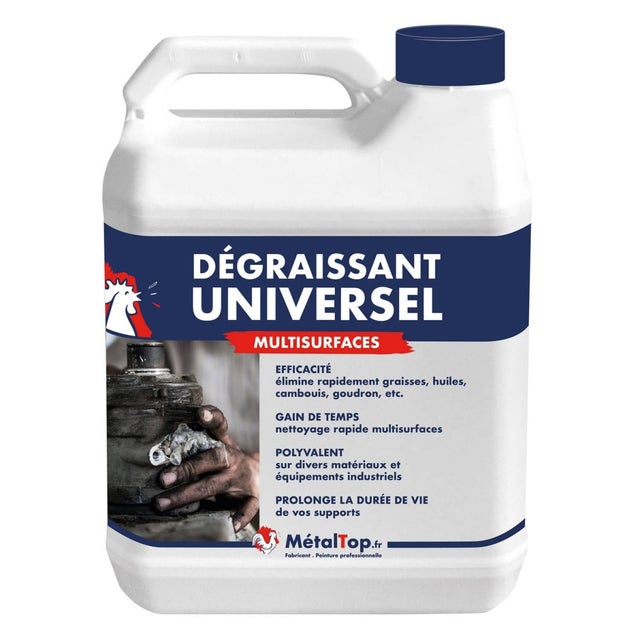 Degraissant Universel - 5 L - Métaltop