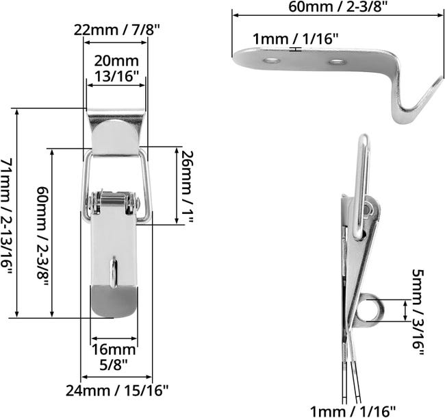 Chiusura a leva inox 52mm Osculati Chiusura a leva inox 52mm Osculati