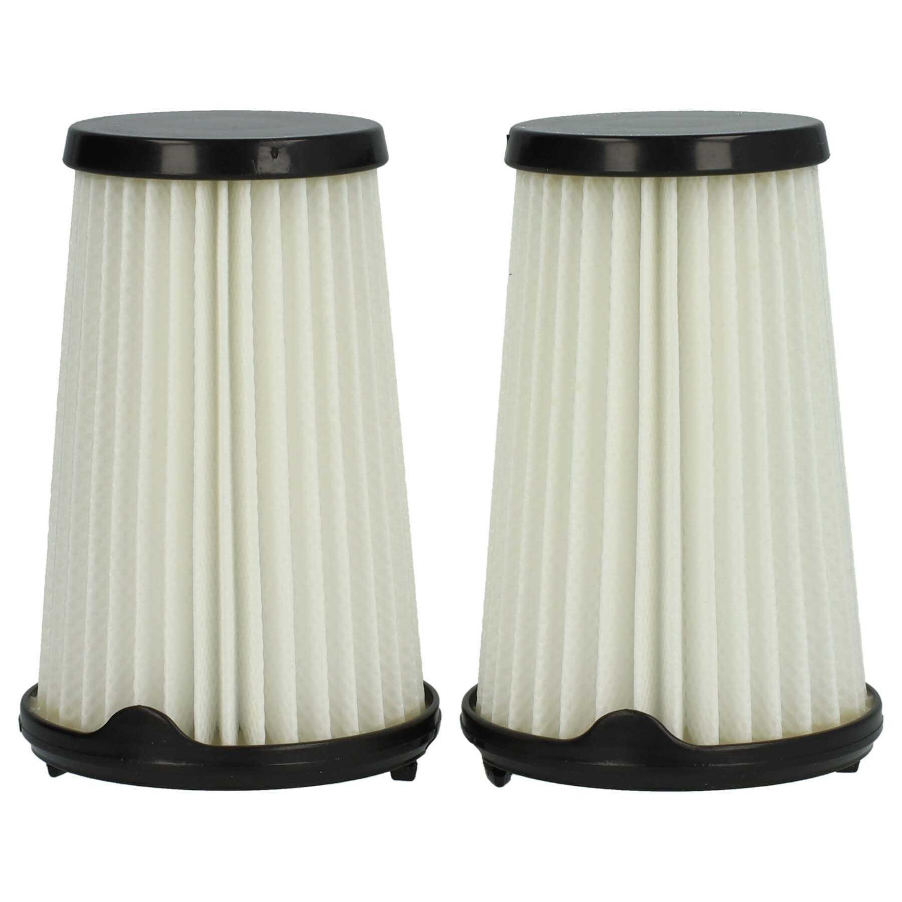 vhbw Lot de 2x filtres à cartouche compatible avec Electrolux ZB3323B, ZB3323BO, ZB3324B, ZB3324BD, ZB3324BP, ZB3325B - Filtre plissé - 5