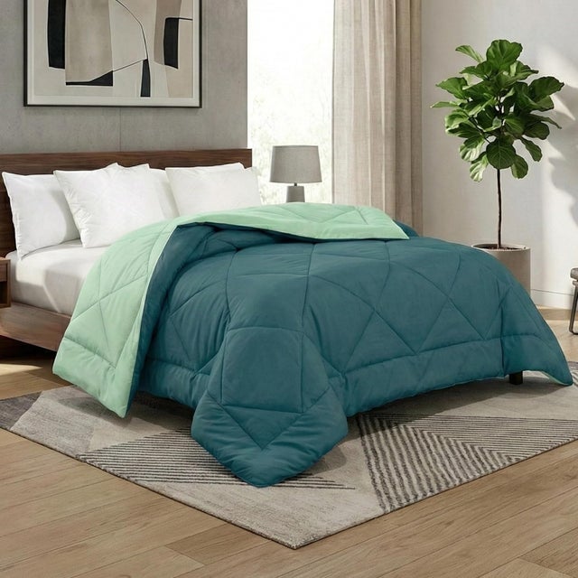 Brentfords Coperta in pile per letto grande, super morbida e calda, per divano e letto, 150 x 200 cm, colore: nero