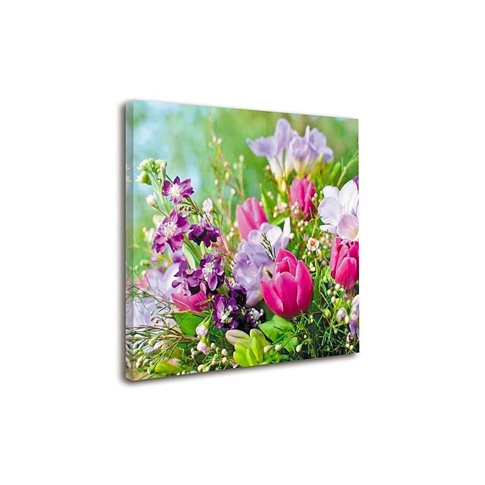 Tableau bouquet - 30 x 30 cm - 2