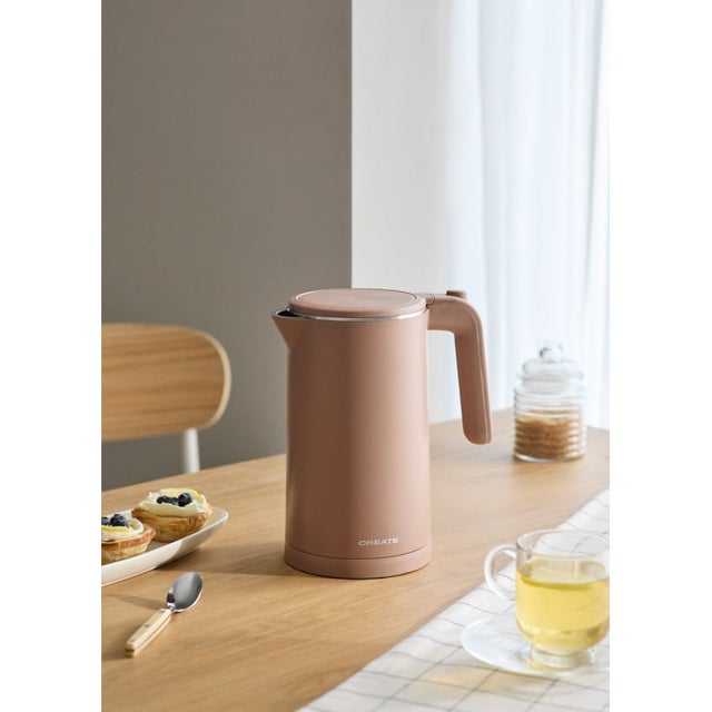 CREATE - KETTLE STUDIO PRO - Czajnik elektryczny z regulacją temperatury, różne rozmiary - Moka