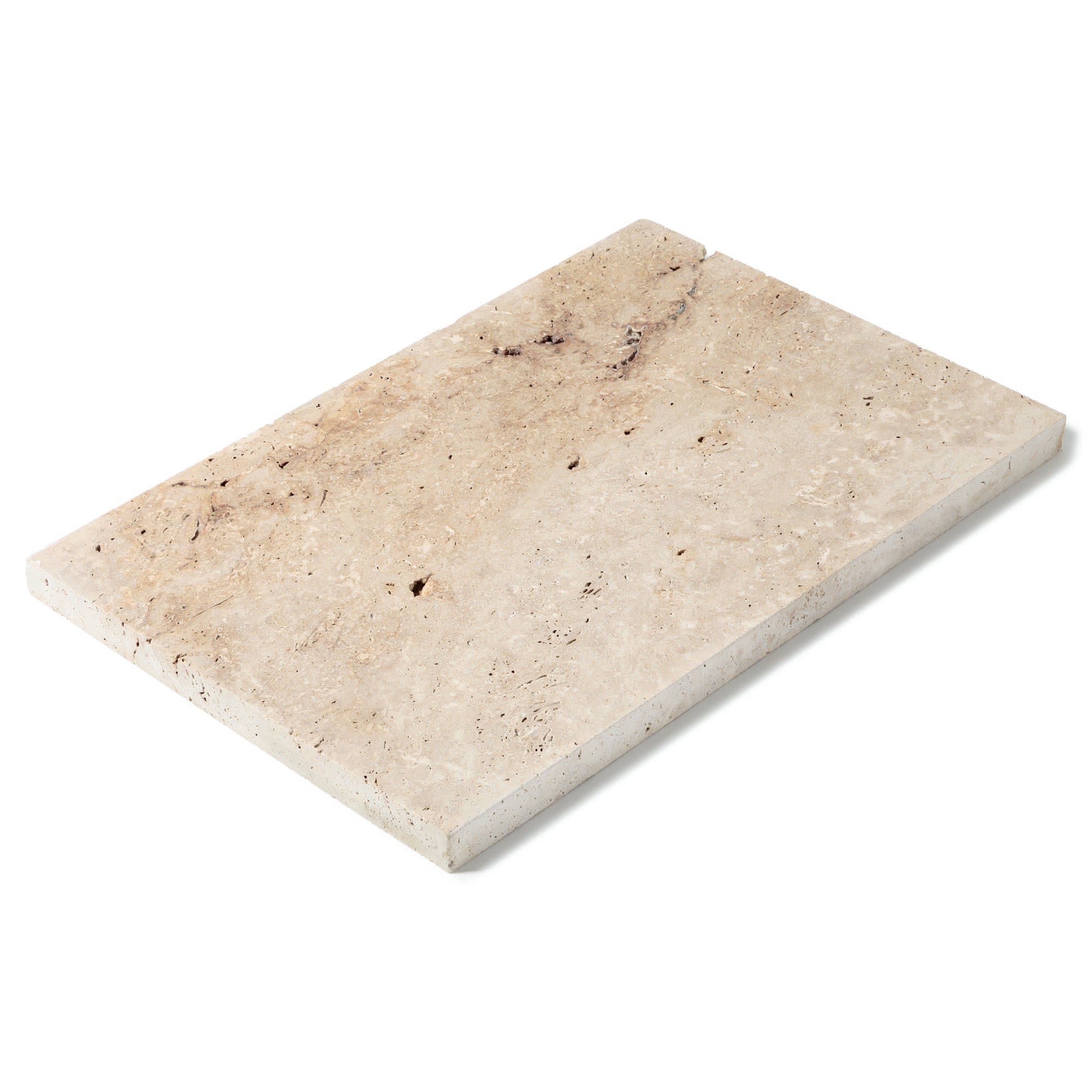 Pas japonais Rectangle Travertin Beige Nuancé 61x40,6x3 cm (à l'unité) - RO'MA NATURE - 4