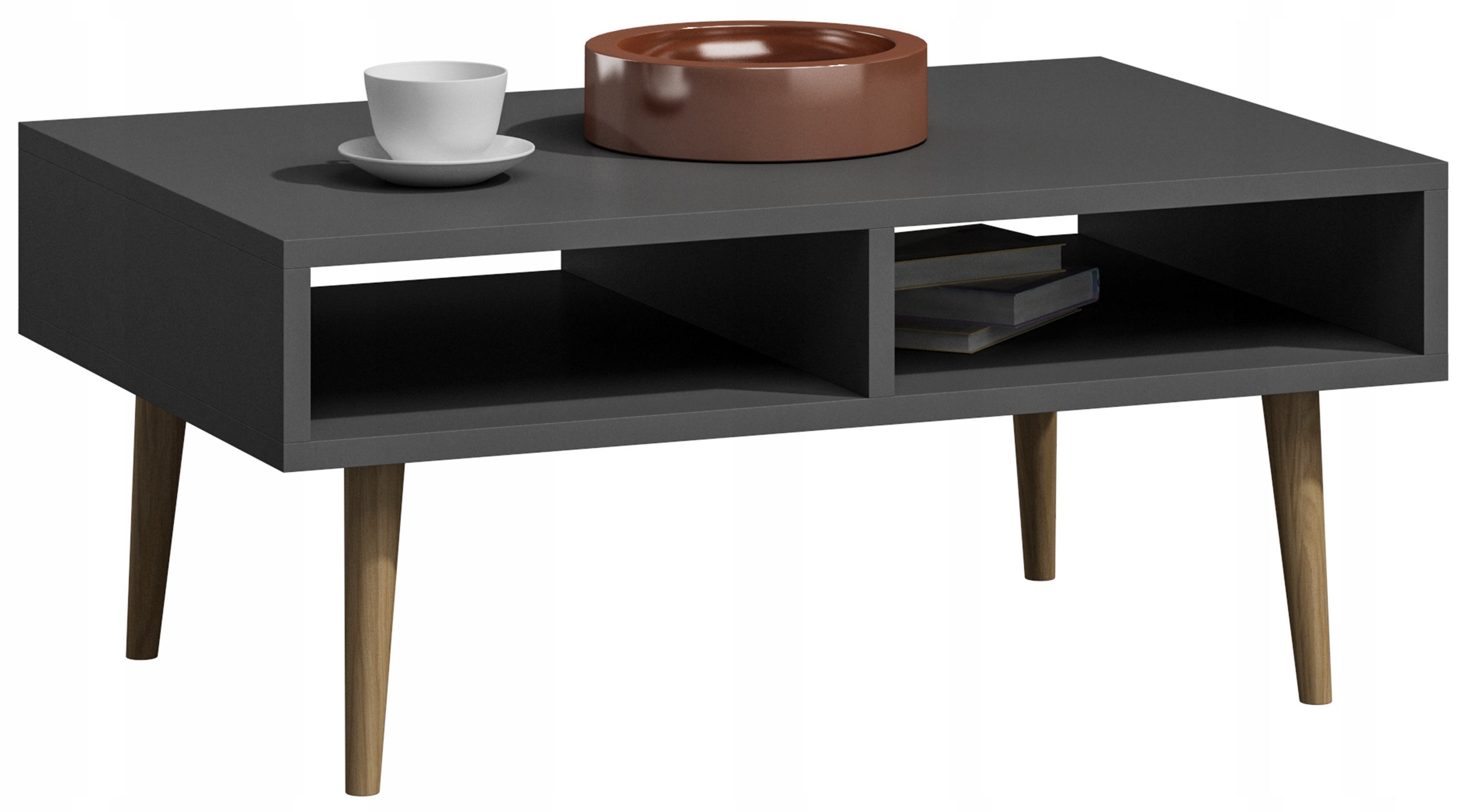 Ława ISLA antracyt stolik kawowy skandynawski