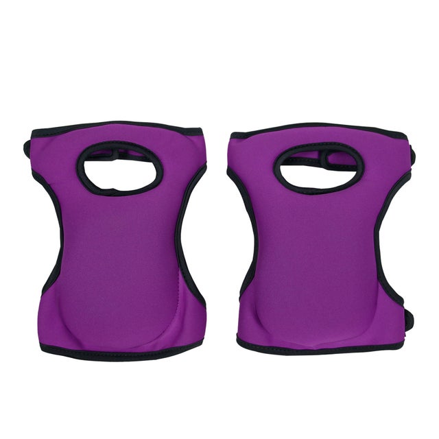 Genouillères de jardinage, coussin doux, Ultra confortable, protection des genoux pour jardinier domestique, récurage des sols, Violet