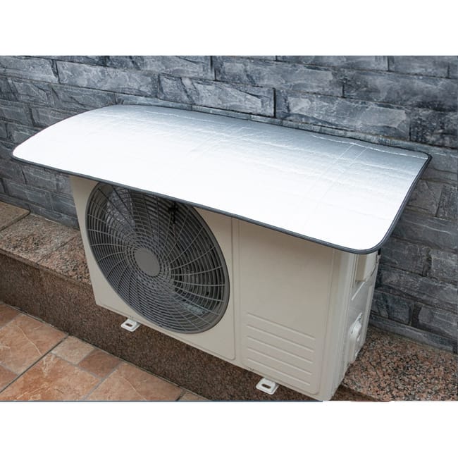 Pokrowiec na klimatyzator, powłoka ognioodporna ze stopu niklu, nowy typ, górna część magnetyczna, 110×55 cm, 3 HP