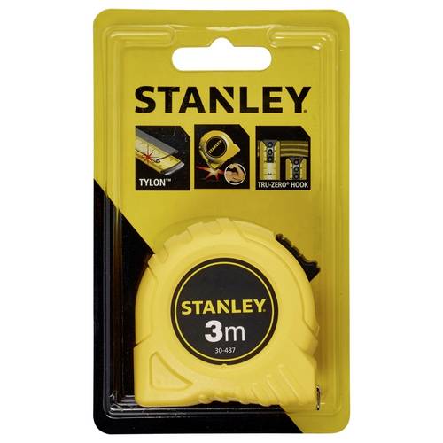 Mètre-ruban de poche, boîtier plastique, Long. : 3 m, Larg. : du ruban 12,7 mm - 3