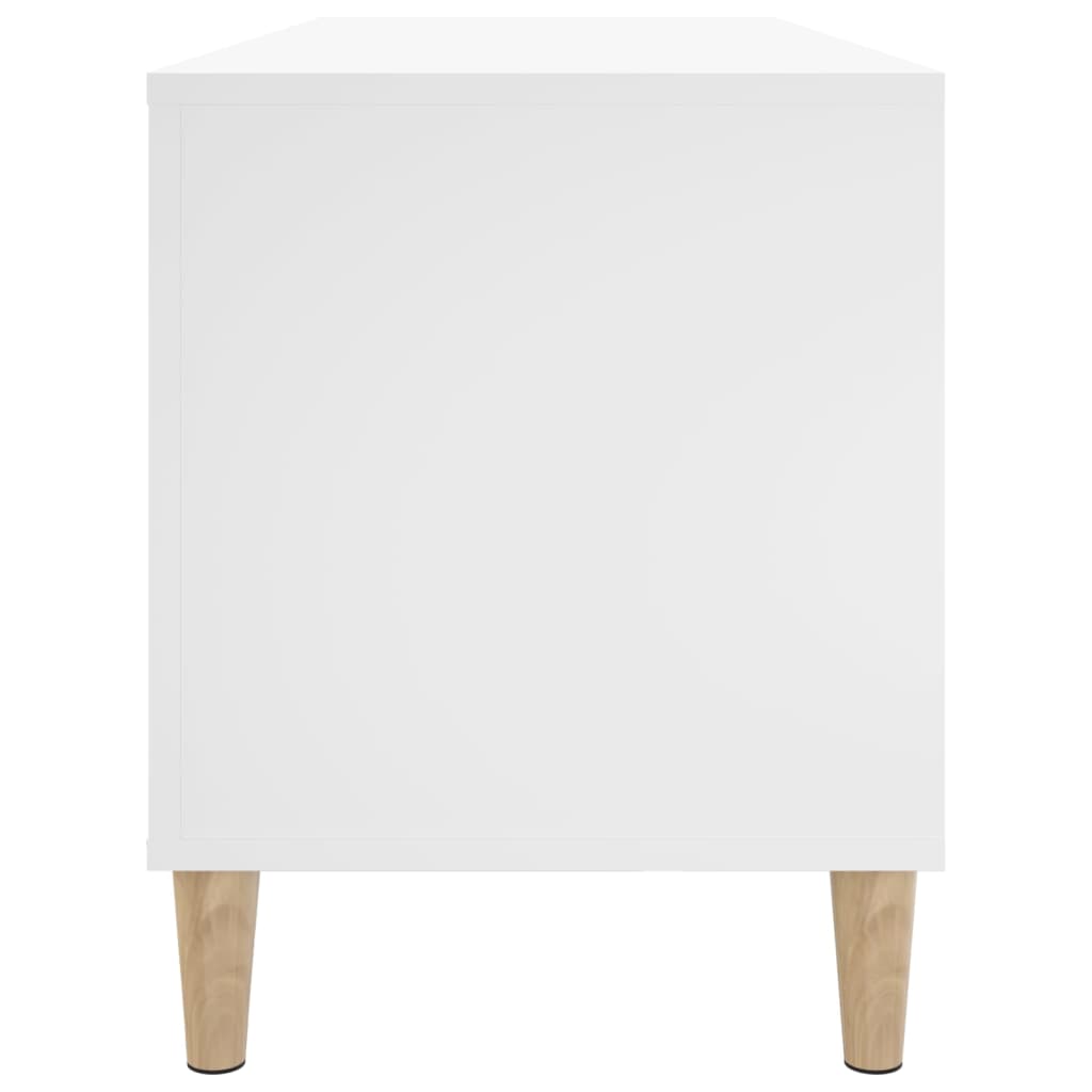 Armário de discos em compensado branco 100x38x48 cm – ComfortXL - 6