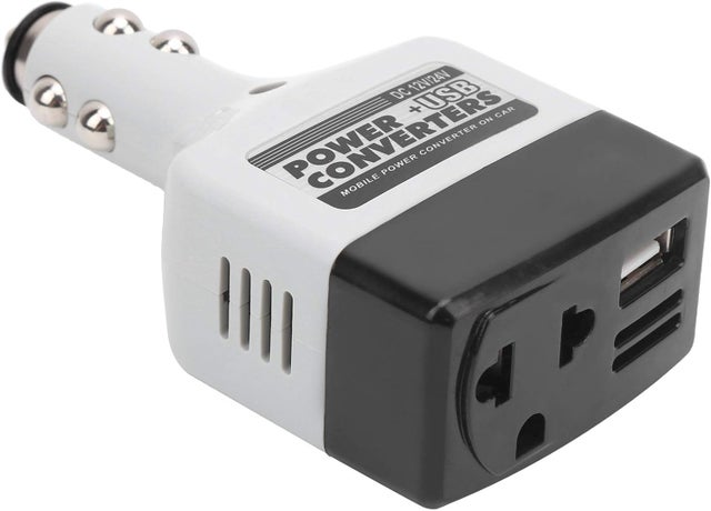 Convertisseur 18-21V Vers 220V + Double USB - Pour Alimenter Appareils Sur Batterie
