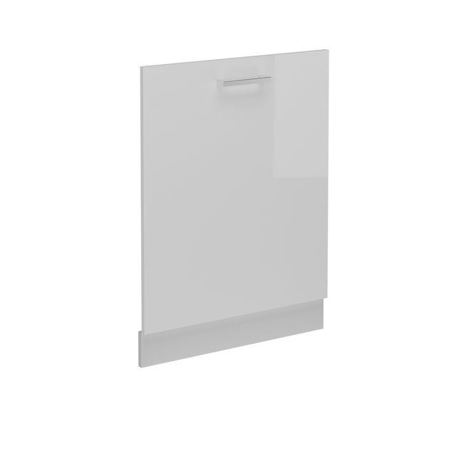 Vicco Panneau de lave-vaisselle R-Line, Blanc Haute brillance, 60cm sans PT