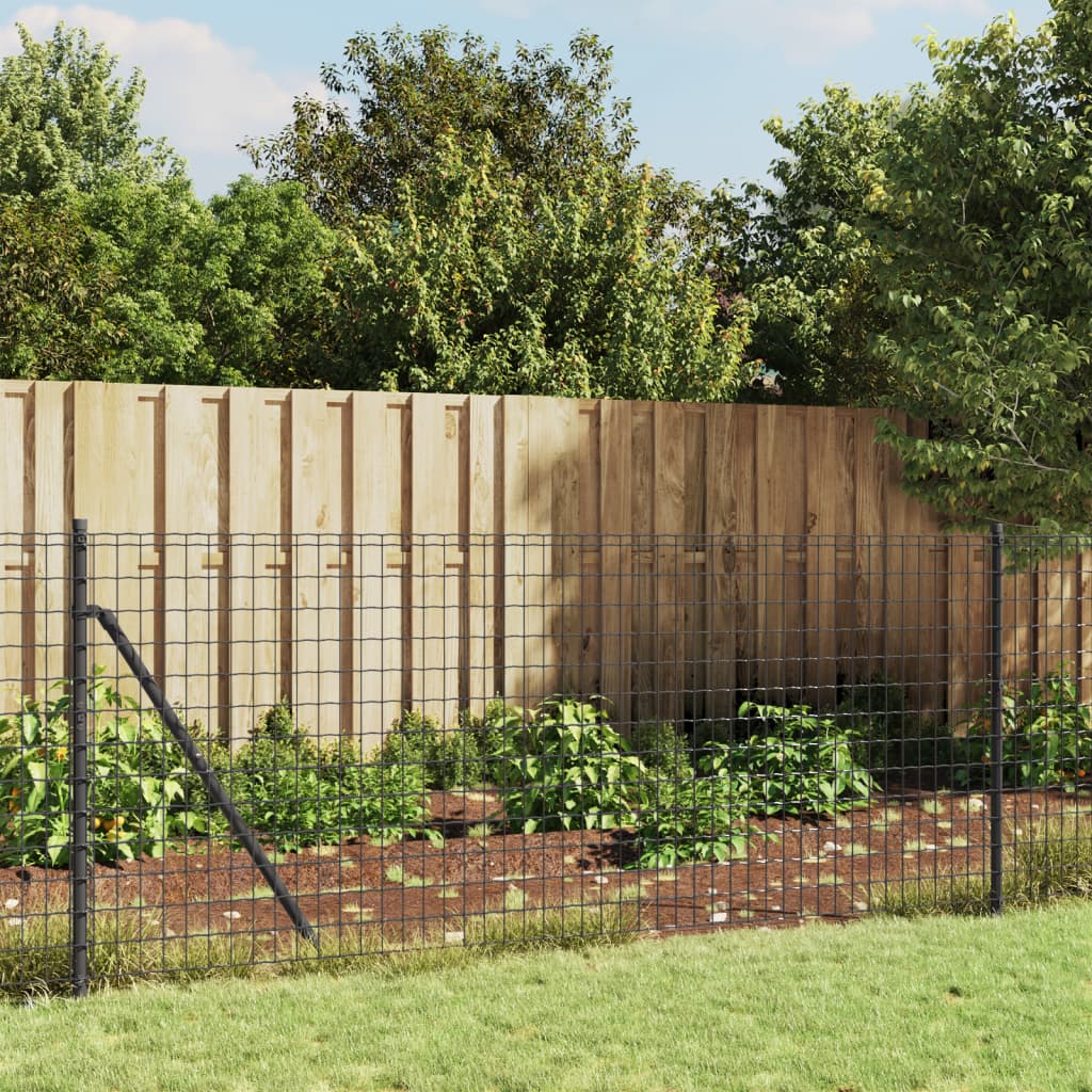 Lot de 2 Panier Treillis Métallique 600 mm avec Rail en en acier chromé Panier de Rangement - Maison