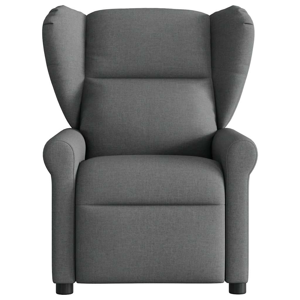 Fauteuil inclinable de massage | Fauteuil de relaxation | Chaise de relaxation électrique gris foncé tissu CFW296094 - 4