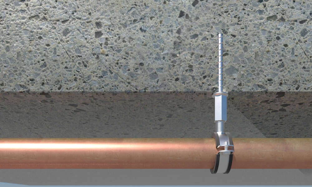 INDEX Vis a béton Tête filetage femelle. Recouvrement zingué. Homologué ETE Opt.1 (Ø6 x 35 (M8-M10) 50 pièces.) TFF06035 - 3