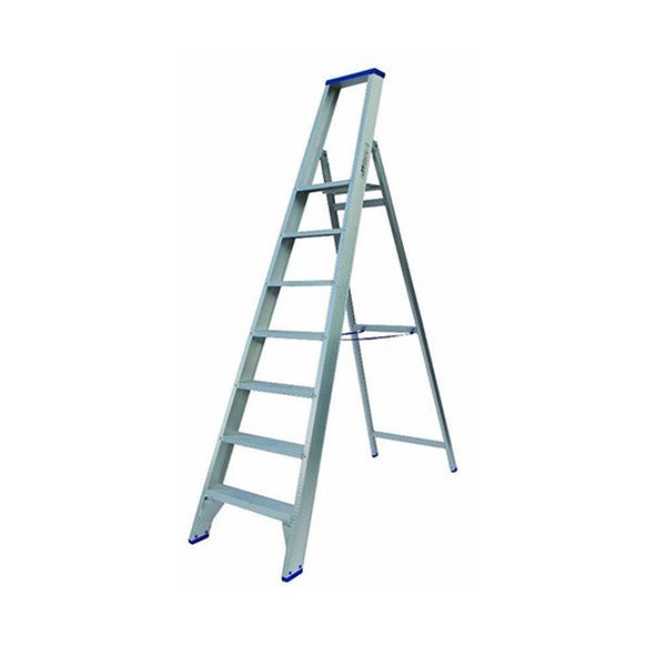 Escabeau alu 7 marches - Hauteur max. de travail 3.75m - PT07