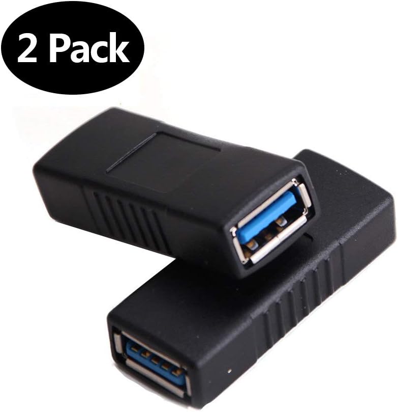Adapter sprzęgła USB 3.0 typu A SuperSpeed 2 szt. Złącze rozszerzenia mostka żeńskie-żeńskie firmy
