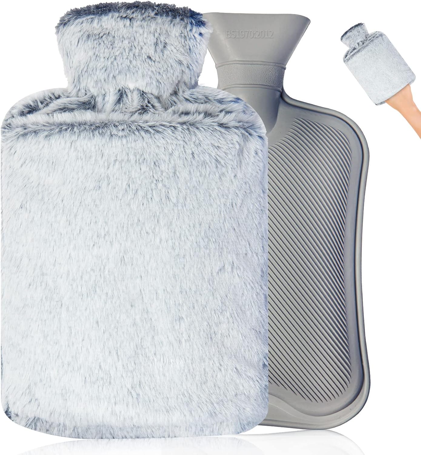 Bolsa Agua Caliente Lisfar Clasica Con Tapa Antiderrame Azul Bolsa Agua Caliente Lisfar Clasica Con Tapa Antiderrame Azul