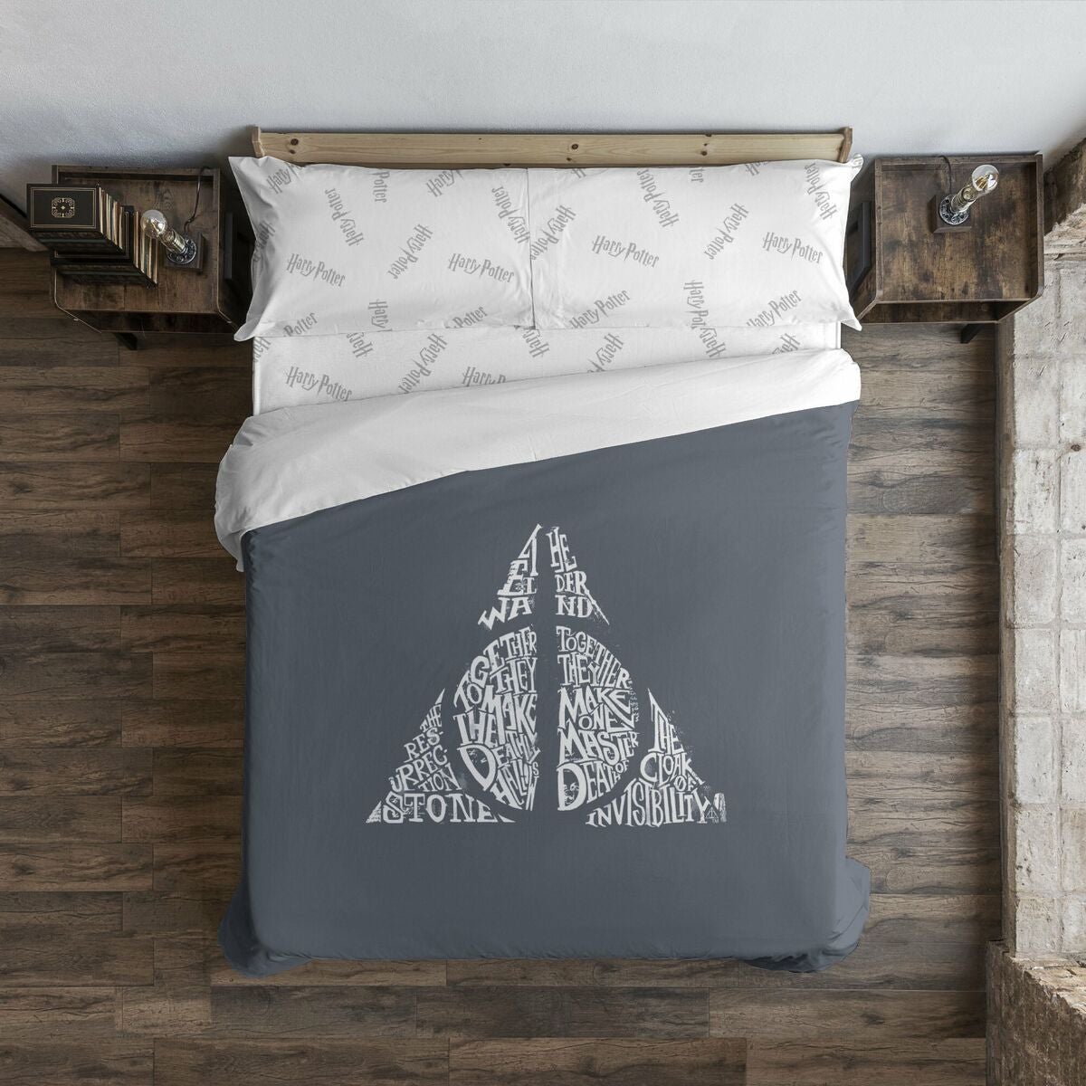 Funda nórdica harry potter multicolor 260 x 240 cm cama de 180 - marca: harry potter - ean: 8434563171549