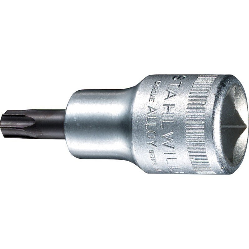 Douille 1/4" 44 4 STAHLWILLE 01050004 - Douille Hexagonale Chromée, Pour Cliquet 1/4", Acier Allié - 10