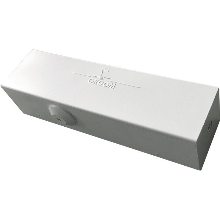 Ferme-porte GROOM 3400 - Bras anti-vandalisme - Blanc 9016 - GR340510 - 2